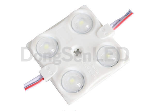 Injection LED Module With Lens - High power 2835 led sign module light 160° beam angle MS-4W28