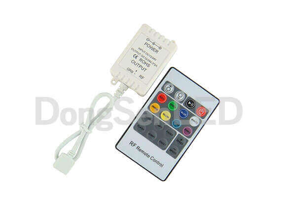 LED Controller - Mini IR 24 key RGB led controller DS-IR24A-02