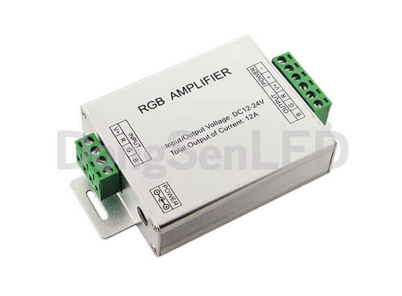 LED Dimmer - RGB led amplifier 3 channel 3*4A DS-AMF-01