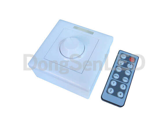 LED Dimmer - Wall mounted 12 key led dimmer DS-IR12-T1
