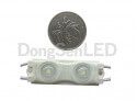 Economic LED Module - 2led 2835 inject led module with lens constant current drive MS-2W28