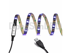 Flexible LED Strip Kit - DC5V USB Power supply RGB led strips for TV background lighting (P/N: TF10-30RGB-TVKit)