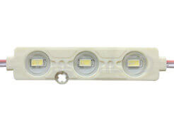 Injection LED Module With Lens - Single color 5630 linear led module with pc cap 3led MSC-3W56