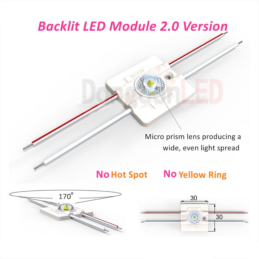High Power Backlit LED Module 2.0 Version
