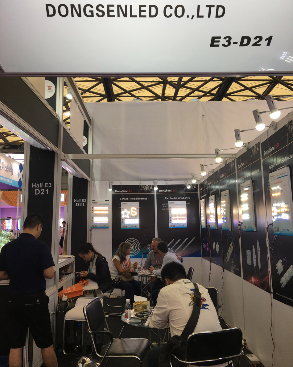 DongSenLED attend the LED SIGN CHINA 2018