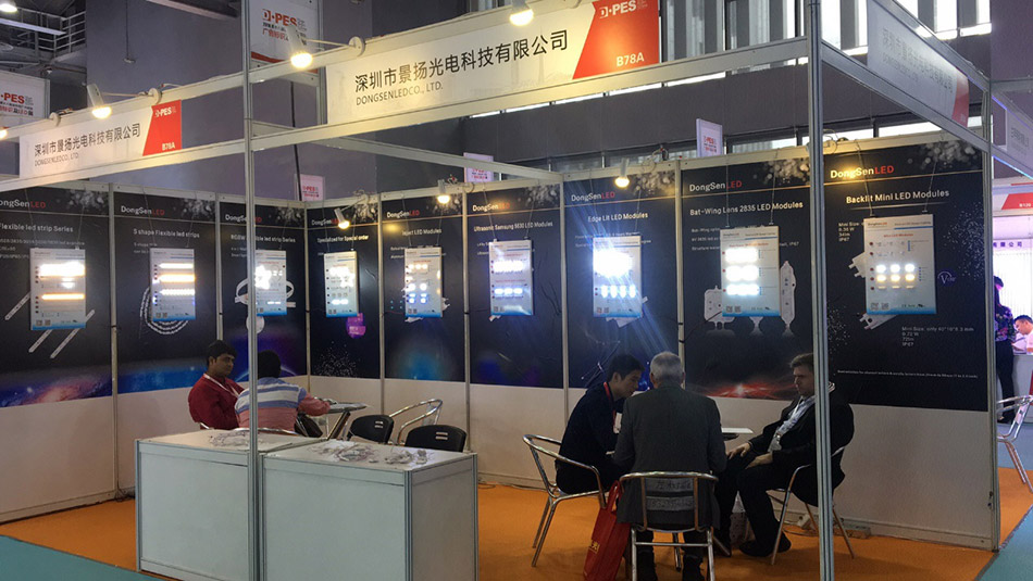 DongSenLED take part in the DPES Sign Expo 2018