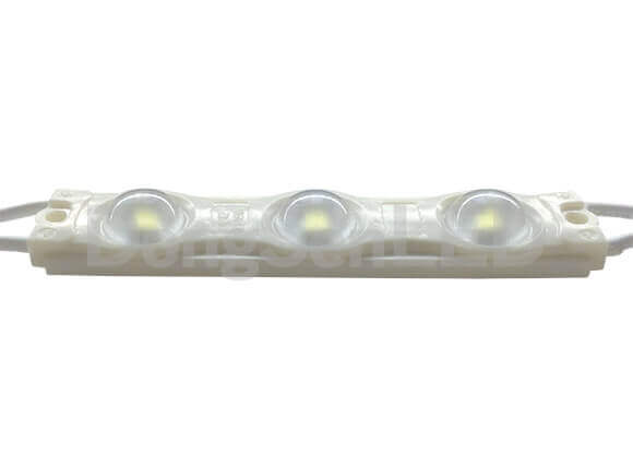 Economic LED Module - 3led 2835 inject led module with lens IP67 MS-3W28
