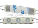 Economic LED Module - 3led 2835 inject led module with lens IP67 MS-3W28