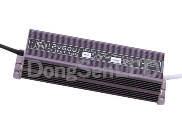 Waterproof LED Power Supply - 60w waterproof led power supply DFP12-60W
