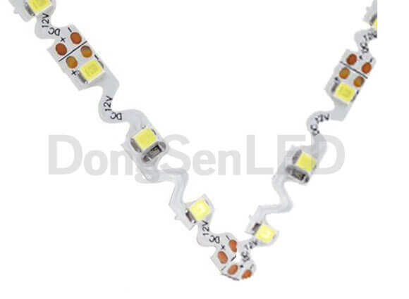 S Shape Flexible LED Strip - Bendable s shape flexible led strip 2835 led TS06-60W28