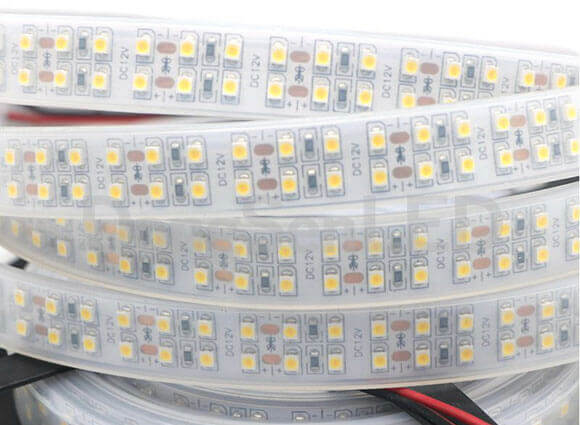 3528 SMD Flexible LED Strip - Double row 3528 flexible led strip super brightness 240led/m TB14-240W35