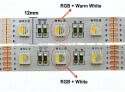 RGBW Flexible LED Strip - Integrated RGBW flexible led strip 4 chip in 1 led 19.2w/m DC24v TB12-60RGBW50