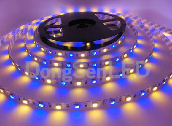 RGBW Flexible LED Strip - RGBW flexible led strip 30 RGB+30 white led TB10-60RGBW50