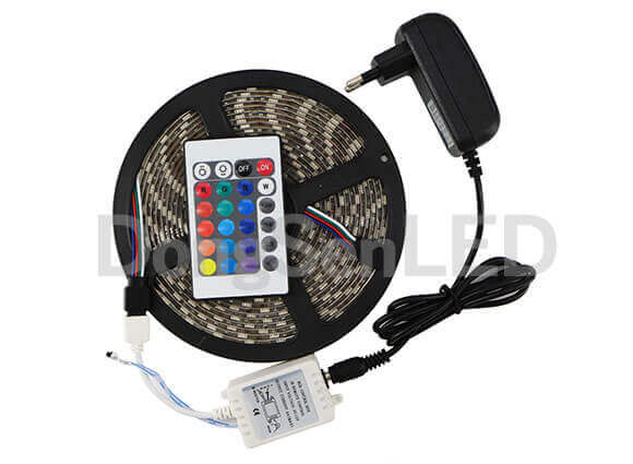 Flexible LED Strip Kit - Flexible RGB led strip kit include remote RGB led controller TB10-60RGB-kit