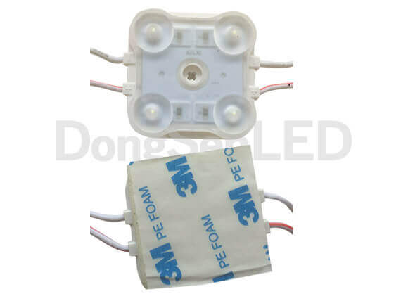 Bat-wing Lens LED Module 160° - Constant current 2835 inject led module with lens 4led IP67 MHS-4W28