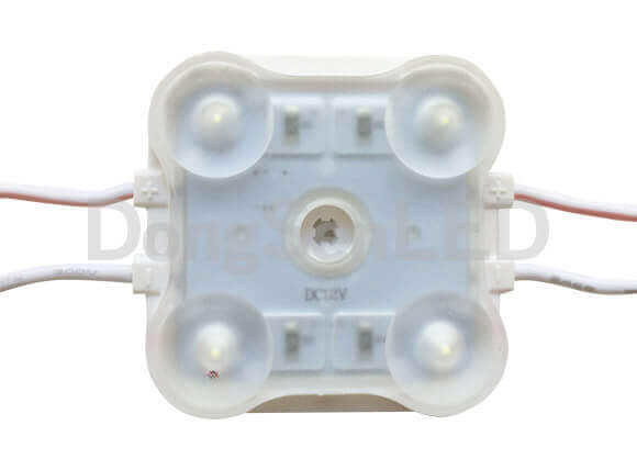 Bat-wing Lens LED Module 160° - Constant current 2835 inject led module with lens 4led IP67 MHS-4W28