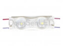 Economic LED Module - 2led 2835 inject led module with lens constant current drive MS-2W28
