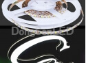 S Shape Flexible LED Strip - Shapeable 2835 SMD Flexible LED Tape Light for Mini Letter TS06-72W28