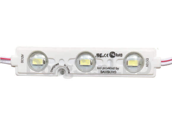 Samsung LED Module - Samsung 5630 Injection Linear LED Module-3 LED 1.08W with PC cap Korea LED Module MP-3W56C