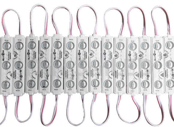 Samsung LED Module - Samsung 5630 Injection Linear LED Module-3 LED 1.08W with PC cap Korea LED Module MP-3W56C