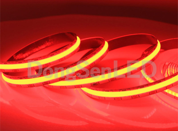 Multi-Color COB LED Strip - RGB COB Flexible led strips 768led/m 10mm 24V