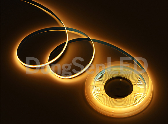 CCT COB LED Strip - CCT COB Flexible COB led strips 608led/m 10mm