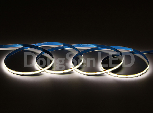 CCT COB LED Strip - CCT COB Flexible COB led strips 608led/m 10mm