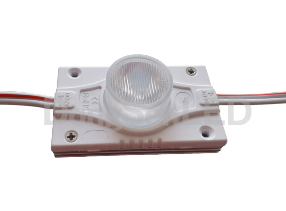Edge lit Light Box LED Module - 3W Edge light LED Module with Heat Sink 15x55°