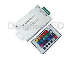 LED Controller - 24-key aluminum infrared led controller DS-IRL24A