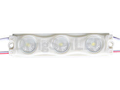 Economic LED Module - 3led 2835 inject led module with lens IP67 MS-3W28