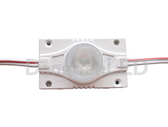 Edge lit Light Box LED Module - 3W Edge light LED Module with Heat Sink 15x55°