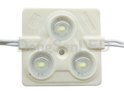 Injection LED Module With Lens - Square type High power 5630 inject led module with lens IP67 MS-3W56S