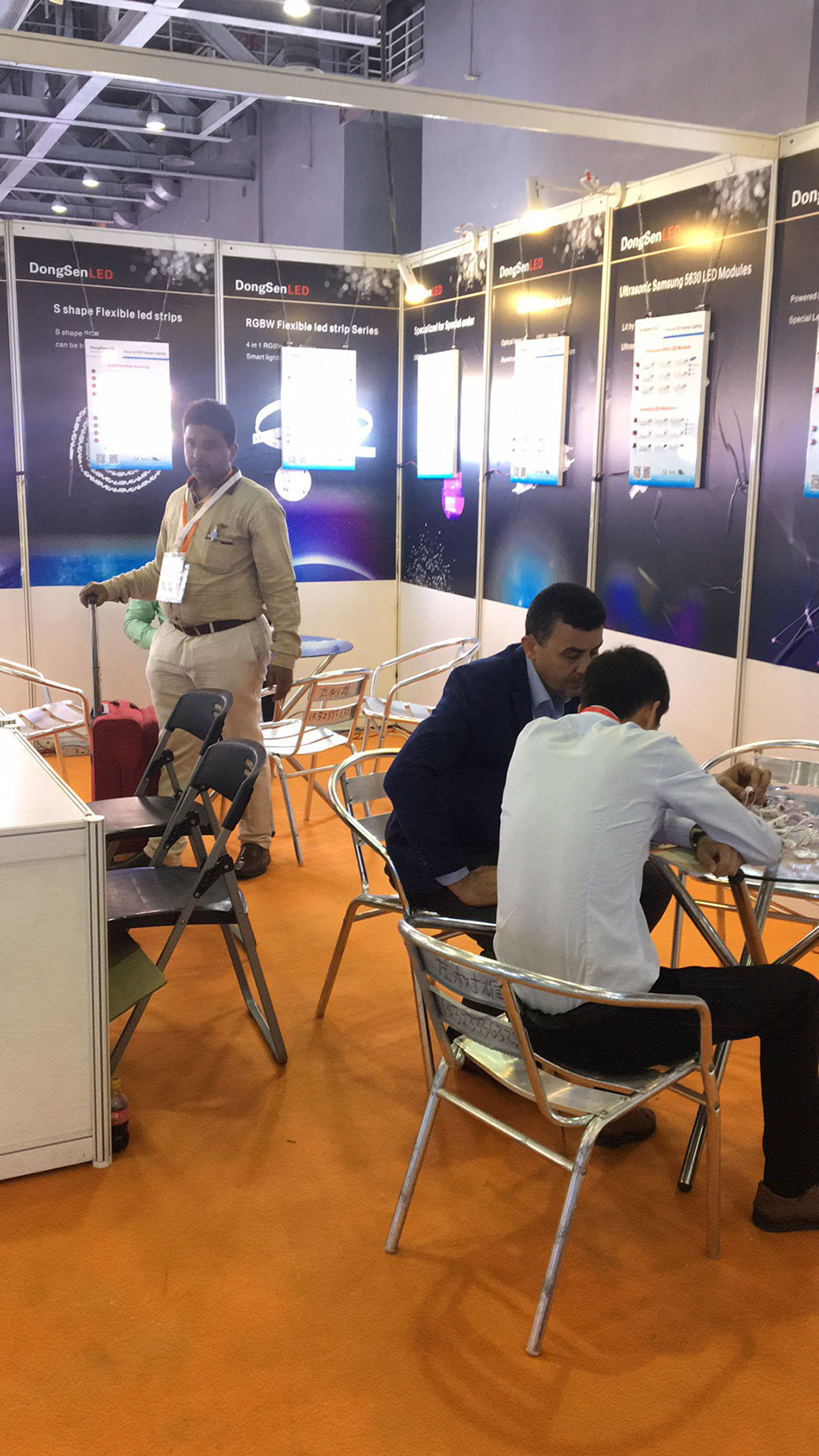 DongSenLED take part in the DPES Sign Expo 2018